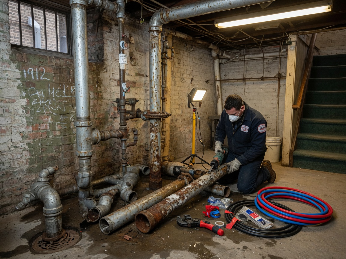 Emergency Plumbing Services in Emergency Water Line Repair