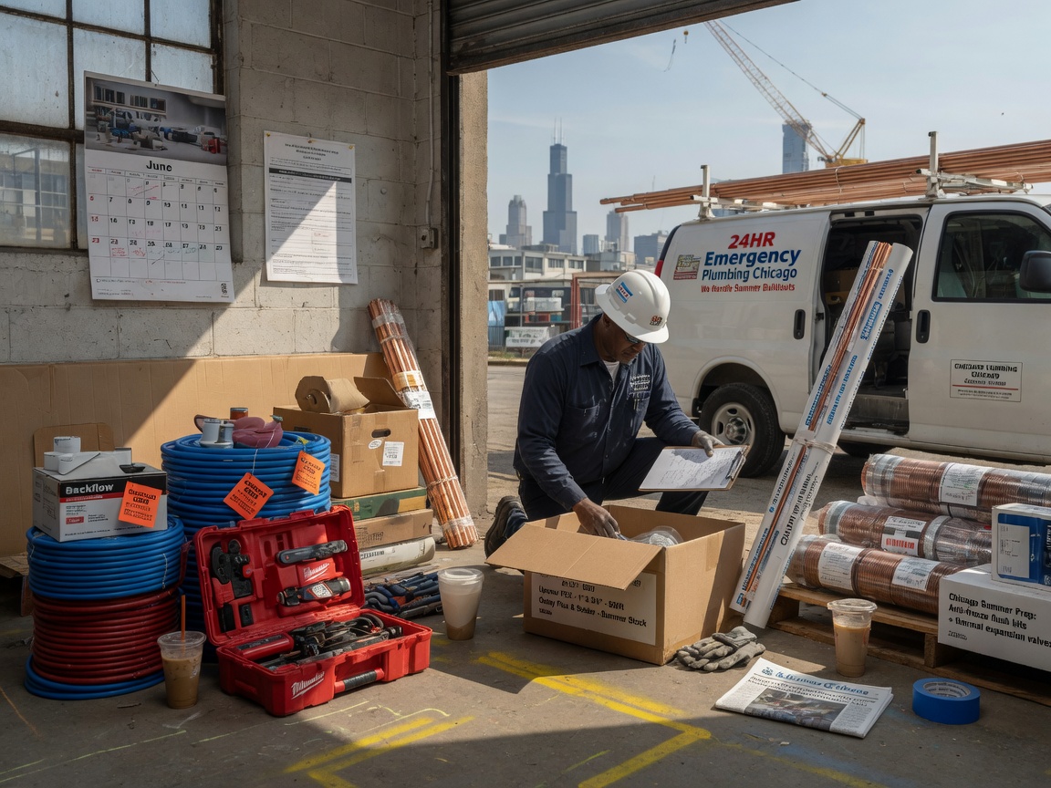 Preparing Plumbing for Summer Construction Projects in Chicago