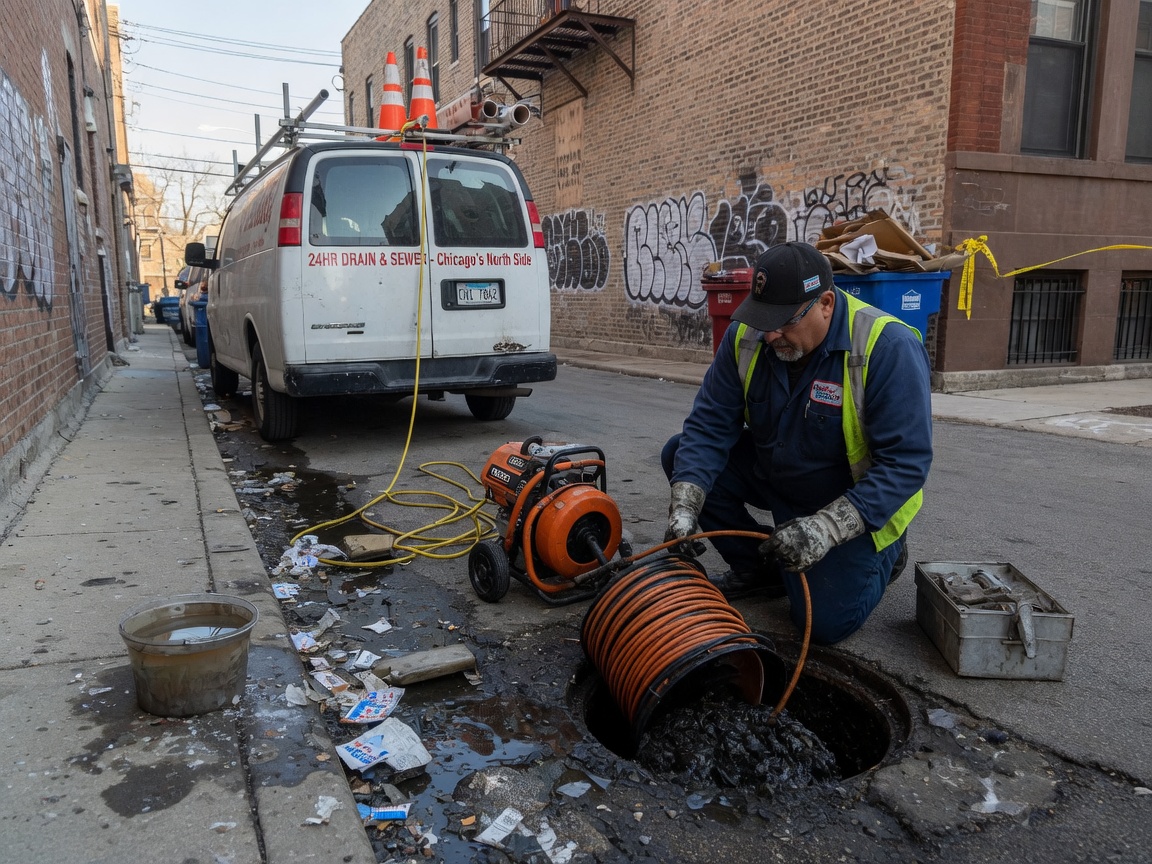 Drain Cleaning in Chicago