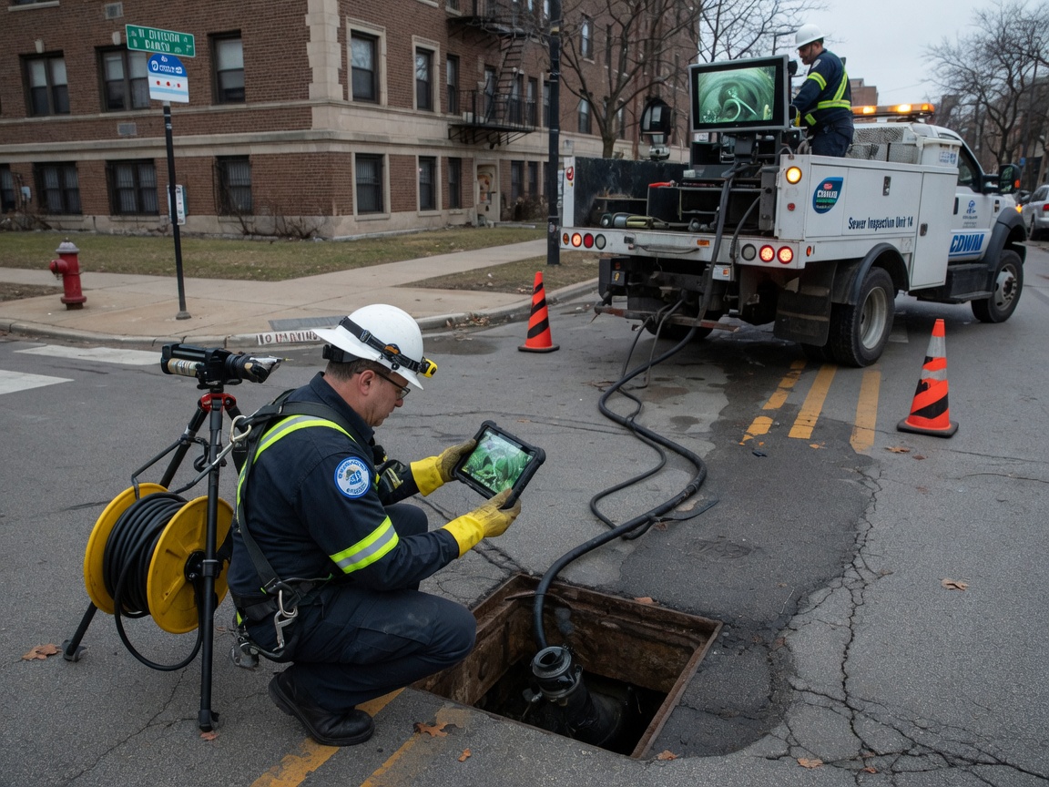 Sewer & Drain Inspection in Chicago