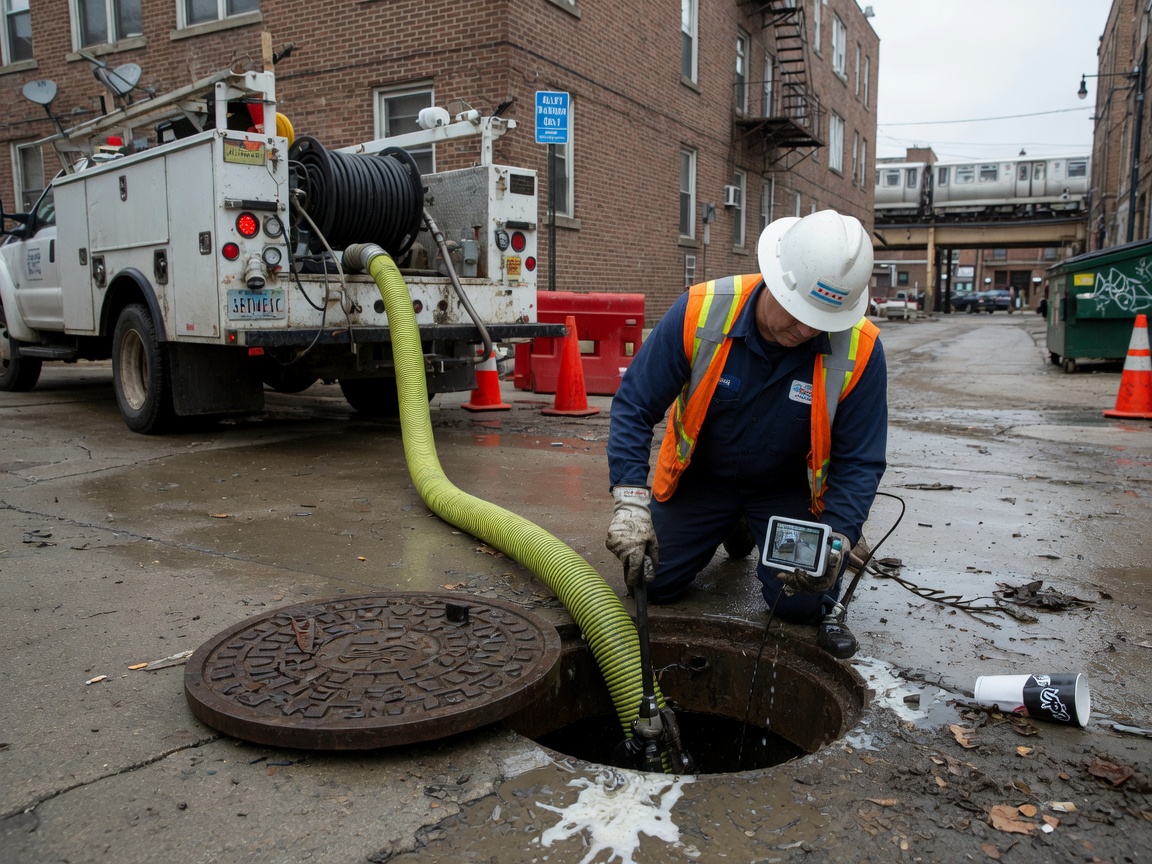 Sewer Line Services in Chicago