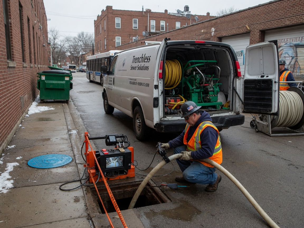 Trenchless Sewer Repair in Chicago